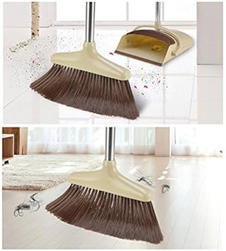 Taran Handle Dustpan and Brush for Sweeping & Cleaning Dust Pan and Broom Handled