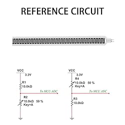 Thin Film Pressure Sensor Flex/Bend Sensor SF15-150