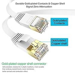 Ercielook Ethernet Cable 200 ft High Speed, Cat 6