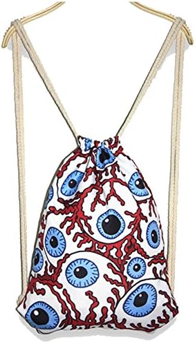 Zhuo Ya Eyeball Printing Canvas Bag 18