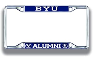 Elite Fan Shop NCAA License Plate Frame Alumni