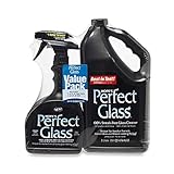 Hope's Perfect Glass Cleaner, 2 Piece, 32 Oz. Spray Bottle and 64 Oz. Refill Bottle