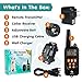 Royal Pet Dog Training Collar – Waterproof Dog shock collar with Remote – Long range 2400 ft, Light, Beep, Vibrate & Shock Training Modes. Ecollar for Small, Medium, & Large Dogs.