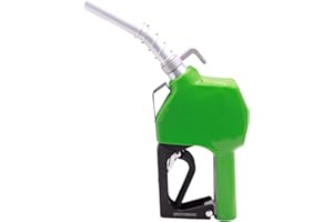GIAYOGO 3/4" NPT Automatic Shut-Off Fuel Nozzle,Fuel Transfer Pump Nozzle,Cold Weather Applications 13/16"Spout,16GPM Flow Fuel Hose Connector Swivel for Gasoline Diesel Kerosene E15 up to B20,E15