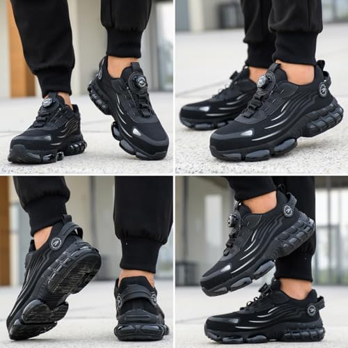 Zapatos de Seguridad para Hombre Mujer Zapatillas de Seguridad