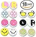 Contact Lens Case, 18 Super Fun Designs (Pack of 18)