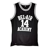MOLPE Smith #14 Bel Air Academy Black Basketball Jersey S-XXXL
