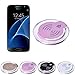 Lookatool Wireless Charger, Qi Charging Pad for Samsung Galaxy S7/S7 Edge - Pink