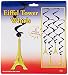 Beistle 54281 Eiffel Tower Whirls, 34-Inch primary