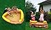 Kenley Inflatable Drinks Cooler - Floating Pirate Ship - Supplies & Decorations for Beach Pool Party, Summer Picnic, BBQ, Luau or Pirate Theme Kids Birthday - Ice Buffet Tray Drink Holder Serving Bar
