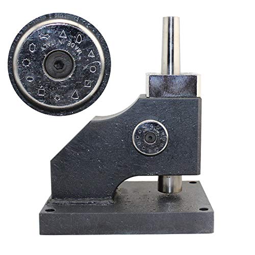 SEAAN Bangle Bracelet Stretcher Expander Reducer Professional Jewelry Making Equipment Tools with 6 Round Dies Bangle Expander Jewelry Tool（Diameter: 40 45 50 55 60 65) - Thumbnail 2