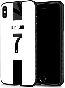 ANLUN STORE iPhone XR Cases, Tempered Glass iPhone XR CasePattern Design Black Cover Fashion Case for iPhone XR 6.1-inch