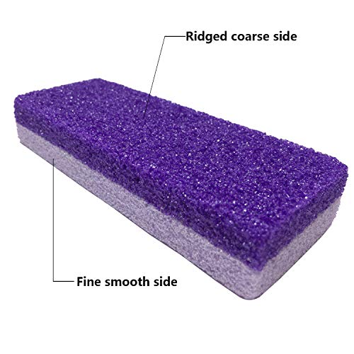 Overall, the 4 Pcs Foot Exfoliator Pedicure Tool Foot Callus Remover Scrubber is an essential foot care tool set that is perfect for anyone who wants to maintain beautiful, healthy feet. Description by ChatGPT.