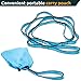 Aerial Yoga Hammock Daisy Chains - Yoga Swing Rope - Yoga Hanging Trapeze Extension Straps - Height Adjustable Nylon Chain Best for Antigravity Yoga Inversion - Home Indoor Outdoor Mount Ropes
