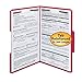 Smead Fastener File Folder, 2 Fasteners, Reinforced 1/3-Cut Tab, Legal Size, Red, 50 per Box (17740) (Pack of 1)