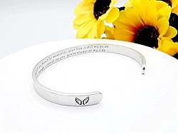 Dczosily Inspirational Bracelet Cuff Bracelets for