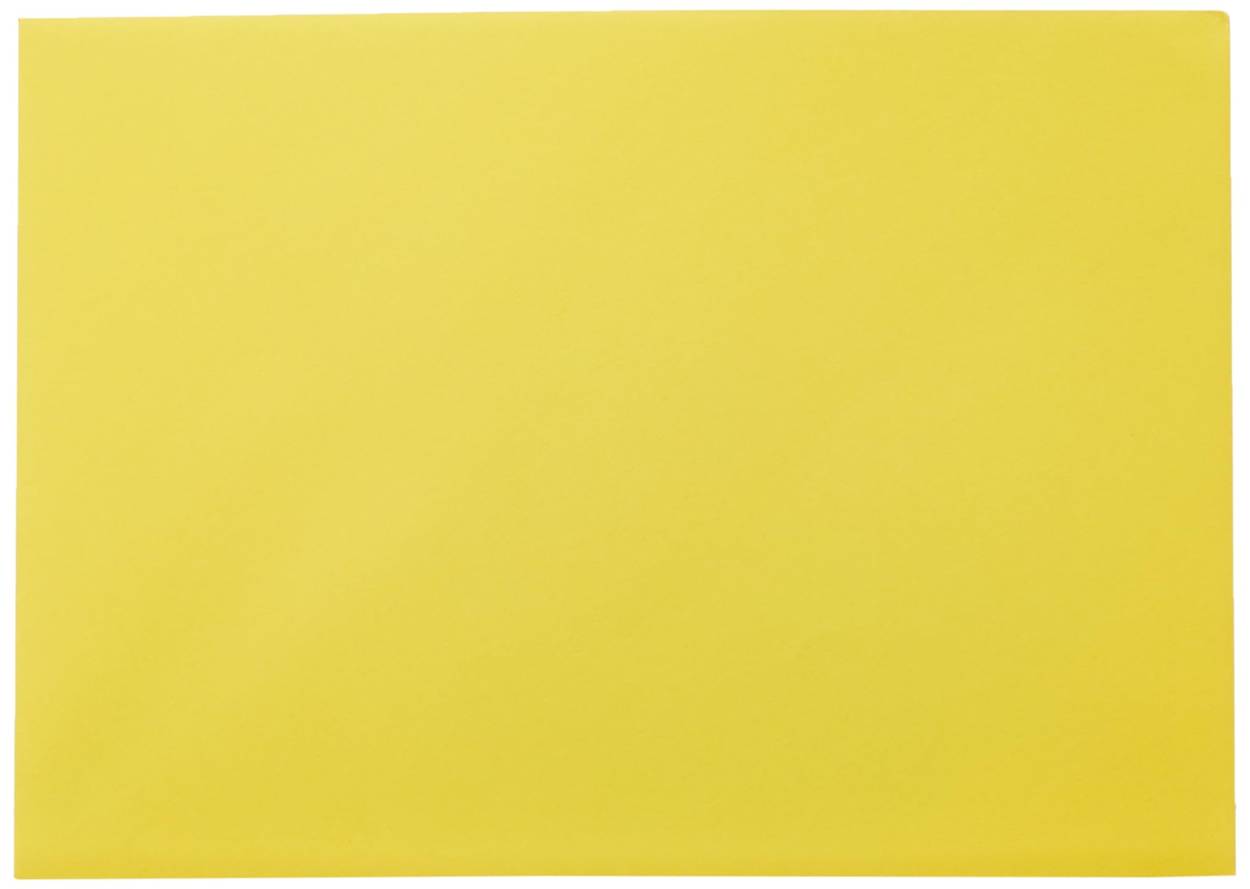 Clairefontaine 26562C - Bag of 5 Gummed Envelopes C5 (16,2x22,9cm) 120g/m² Intensive Yellow Invitation Events Correspondence Pollen Range Premium Smooth Paper