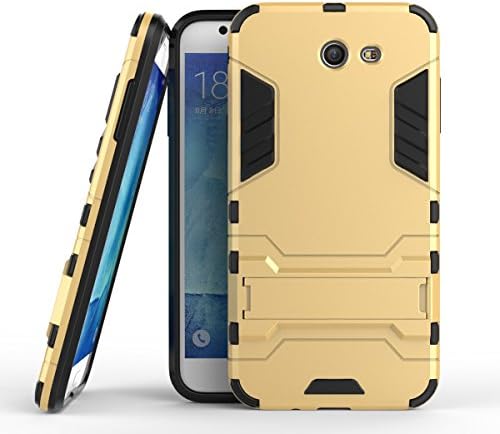 Galaxy J7 V Case, Galaxy J7 2017 Case, Galaxy J7 Sky Pro Case, Galaxy J7 Perx Case,Jessica Dual Layer Hard PC Soft Silicone Combo Hybrid Impact Defender with Kickstand Case Cover for Galaxy J7 2017
