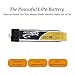 Tattu 5pcs 3.7V 220mAh LiPo Battery Pack 45C 1S with Ultra Micro for Blade Inductrix Tiny Whoop FPV Nano QX Nano CPX Nano CPS in The E-flite Micro Planes