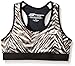 Skechers Big Girls' Sport Core Bra, Black Chevron, Medium