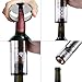 Electric Wine Bottle Opener with Foil Cutter, CUSIBOX Stainless Steel Electric Wine Bottle Opener with USB Charging Cable