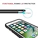 iPhone 7 Case, MoboZx [Premium Grippery] Dual-Layer [Grippery PC + Flexible TPU] Slim Protective Scratch-Resistant Shock-Proof Bumper for Apple iPhone 7 (Black)