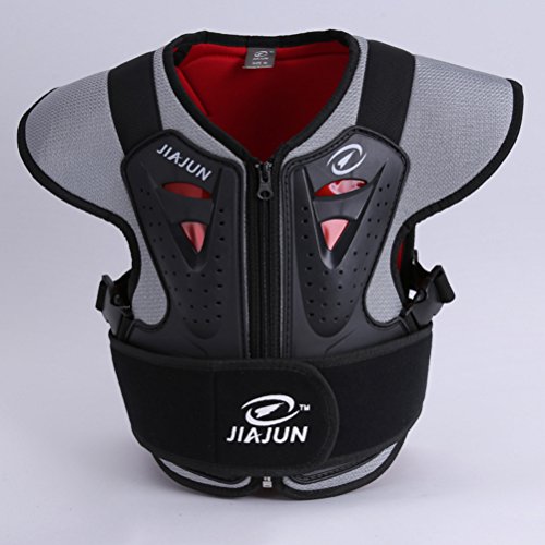 image for Takuey Children Motorcycle Armor Vest Kids Sports Chest Back Spine Pro