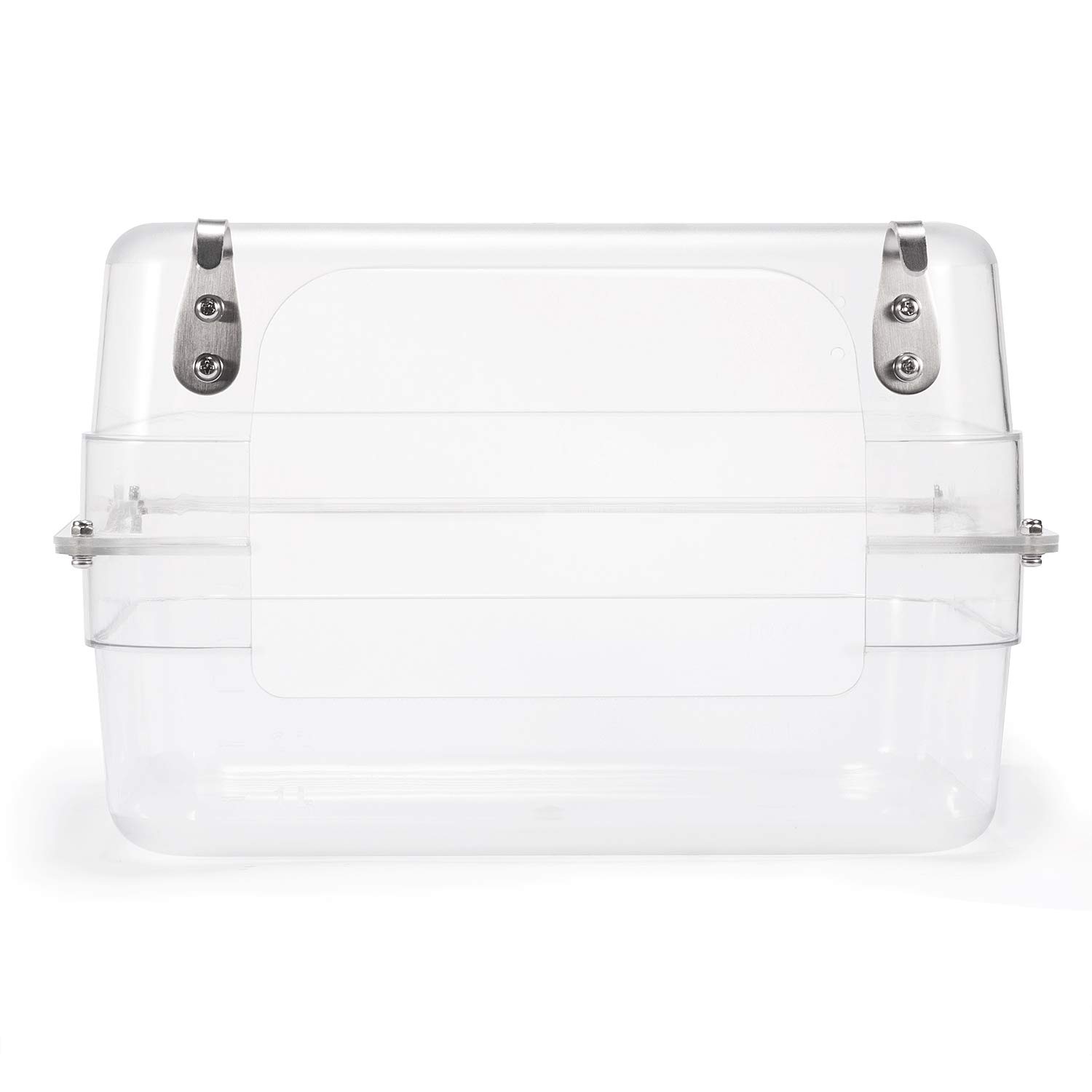 Colorday Large Bird Bath With Clear View, For Greys,Amazons,Conures