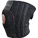 Doc Miller Knee Brace Support 11-15 Inches Small-Medium Knee Circumference - Knee Braces for Knee Pain Relieves Meniscus Tear, Arthritis, Tendonitis Pain, Adjustable Straps with 4 Spring Stabilizer