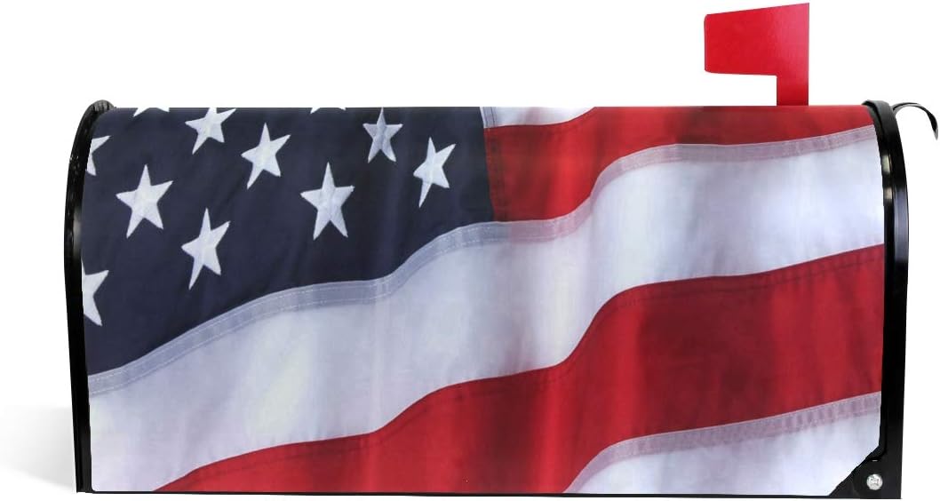 Mailbox Covers Outdoor Nylon American Flag Mailbox Cover Standard Size 20