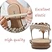 Meeshine Womens Flat Sandals Summer Rhinestone Bohemian Flip Flop Shoes