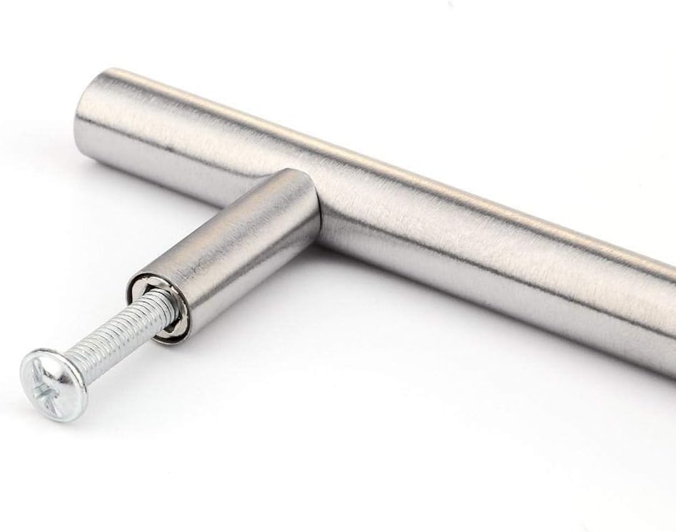 SAMNATE Premium 10 Pack with 4 Screws, 128mm Stylish Kitchen & Wardrobe Door Handles, Perfect for Home Furniture - Image 3