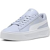 Puma Women's Smash Platform V3 Sneaker, Cool Weather-Puma White-Puma Silver, 8.5