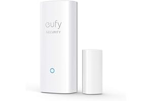 eufy Security Entry Sensor, Detect Open and Closed Doors or Windows, Sends Alerts, Triggers Siren, 2-Year Battery Life, Indoo