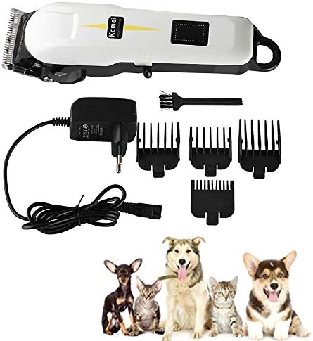110-240V Professional Classic Haircut Corded Clipper Rechargeable Low-noise Cat Dog Hair Trimmer Electrical Pet Hair Clipper Grooming Pets Accessories Haircut