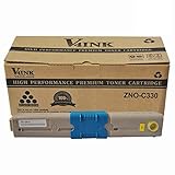 V4INK ® New Compatible OKI 44469701 Toner Cartridgee-Yellow (OKI C330/C17) for OKI C310/C330/C510/C530/MC361 MFP/MC561 MFP Series