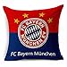 E-sunshine® Thick Cotton Blend Linen Square Throw Pillow Cover Decorative Cushion Case Pillow Case 18 X 18 Inches / 45 X 45 cm, New Football Club Badge (Bayern Munchen)