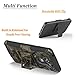 Droid Turbo Case, Circlemalls™ Dual Layers [Combo Holster] And Built-In Kickstand Bundled With Dual Layers Protection Hybrid Shockproof Phone Case And Stylus Pen For Motorola Droid Turbo XT1254-Camo