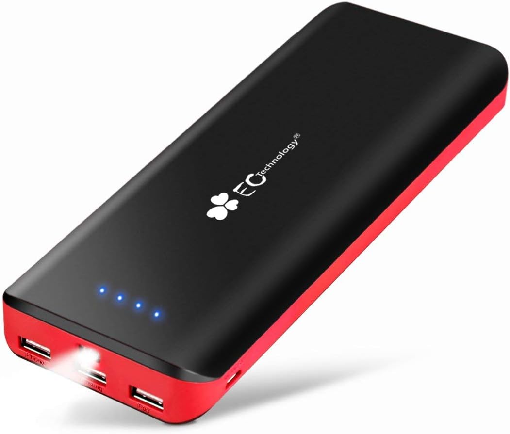 16000mAh Power Bank, EC Technology Portable External Amazon.co.uk