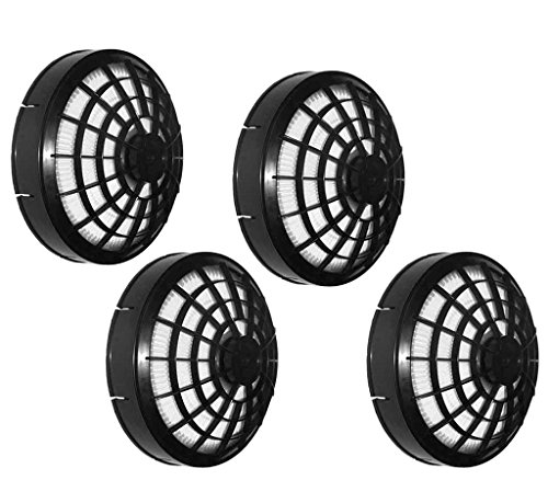 EnviroCare Replacement HEPA Dome Vacuum Filters for Tristar Compact #COR-1805 ProTeam #106526 Air Storm #163104 Sandia 10-0219-H 4 Filters