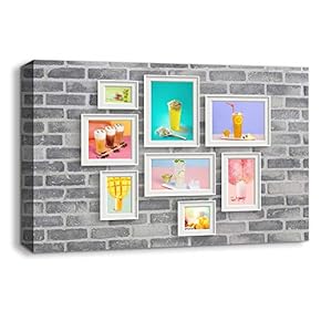 Picture Collage Idea Painting Artwork for Home Framed