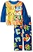 Pokemon Boys' Little Boys' Pikachu and Pals 2-Piece Fleece Pajama Set, Blue, 4