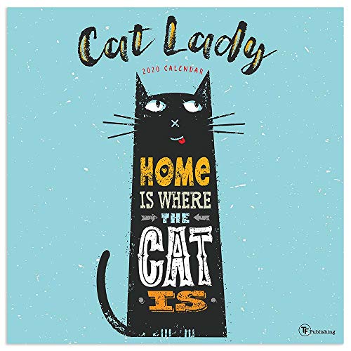 2020 Cat Lady Wall Calendar by