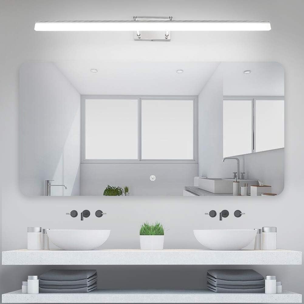 Aipsun 40 inch Modern LED Vanity Lights Adjustable Bathroom Vanity Light Fixtures Bathroom Wall Lights Modern Vanity Lighting 5500K - - 