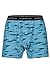 ExOfficio Men's Give-N-Go Print Boxer Shorts, Storm Blue Tarpon, Small