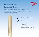 Tala Bamboo Skewers 25.5cm Long Beige Carded Packaging view 3