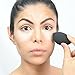 Beauty Junkees Makeup Sponge Blender - Black Contour Makeup Blender Sponge, Liquid Cream Powder Foundation Blending Sponges, Make Up Applicator, Cosmetic Blenders, Wet Dry Beauty Sponge, Latex Free