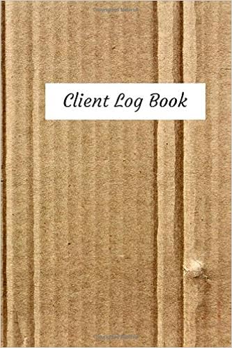 Client Log Book Hairstylist Client Data Organizer Log Book With A