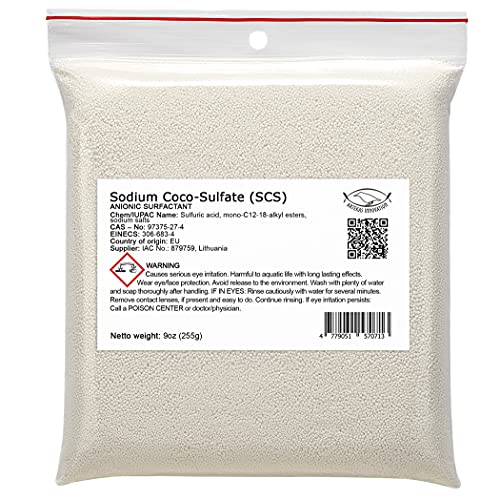 Sodium Cocoyl Isethionate (SCI) Pulver | Sanftes Tensid Für Feste Shampoos & Duschbars | 100 G