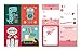 B-THERE School Valentine Day Sticker Cards - Pack of 64 Cards. Fun & Cute Designs Featuring Foil & Sentiments, Kids Valentines Cards